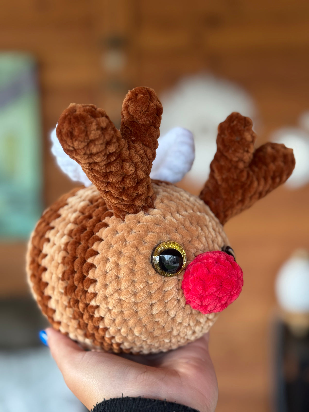 kerst bijen patronen bundel, 4 bijen (alleen PDF patroon)