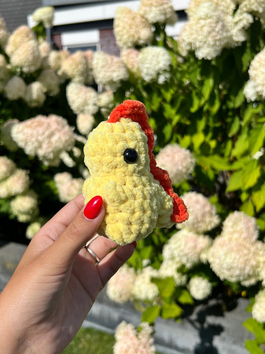 dino geel met oranje