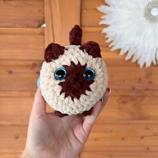 maat M kat beige met bruin