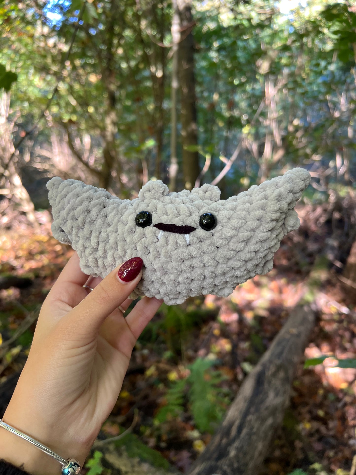 vleermuis licht grijs