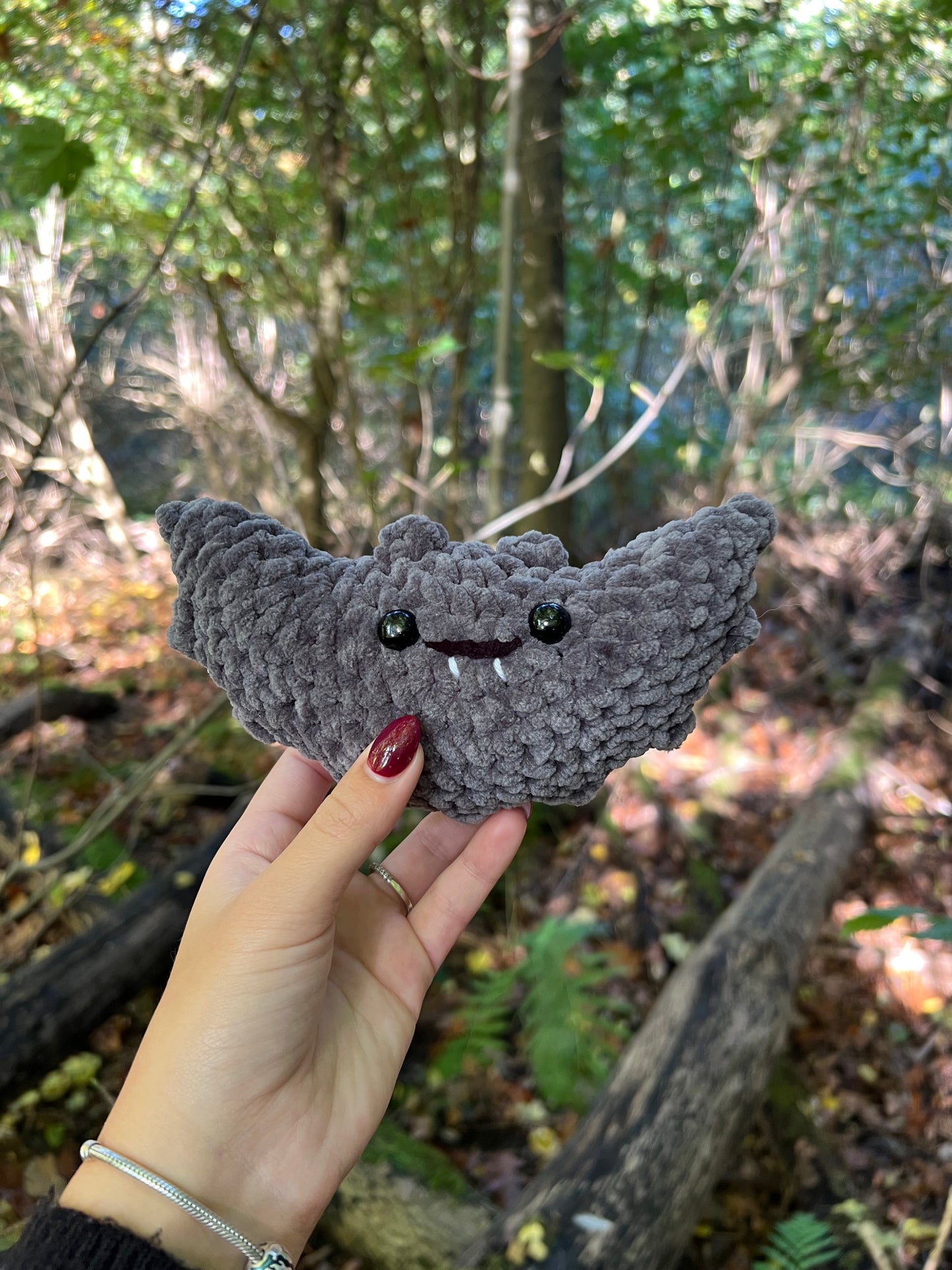 vleermuis donker grijs