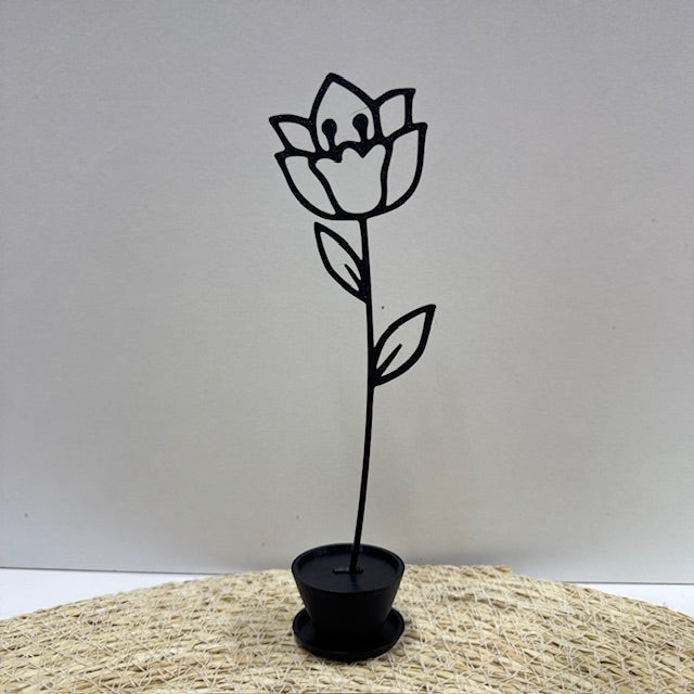 bloem in pot deco