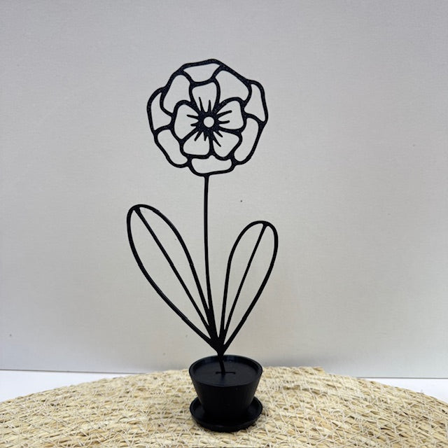bloem in pot deco