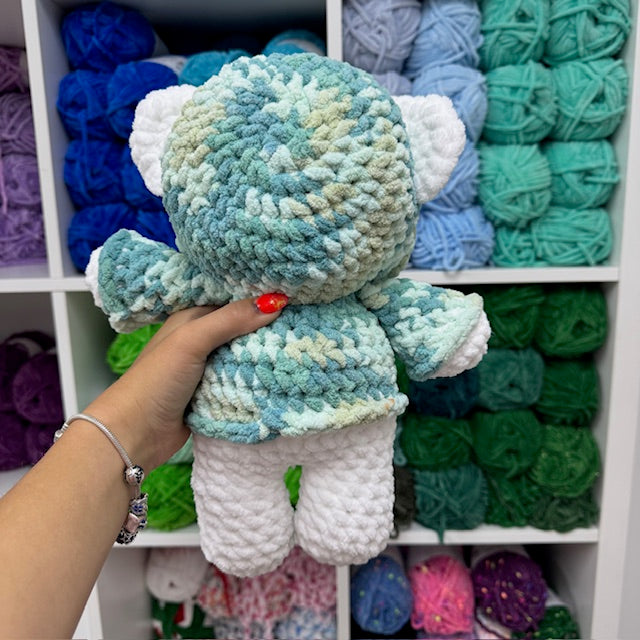 olifant in een hoodie