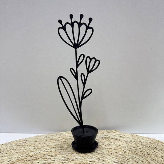 bloem in pot deco
