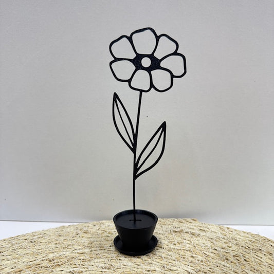 bloem in pot deco