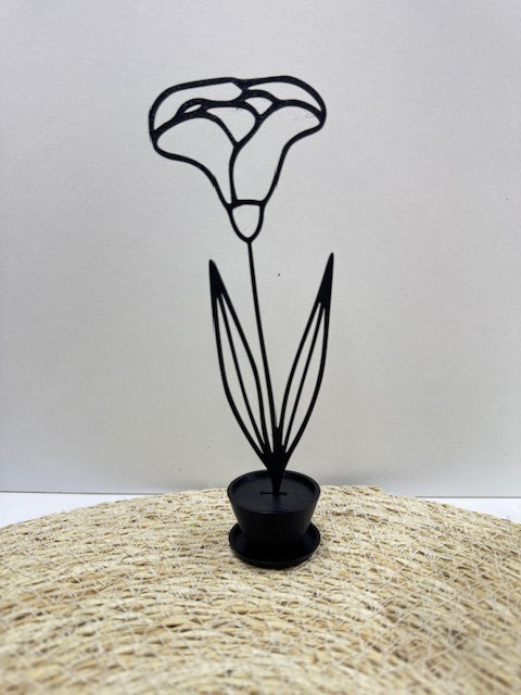 bloem in pot deco